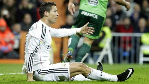 The referee's errors in favour of the real madrid are scandalous