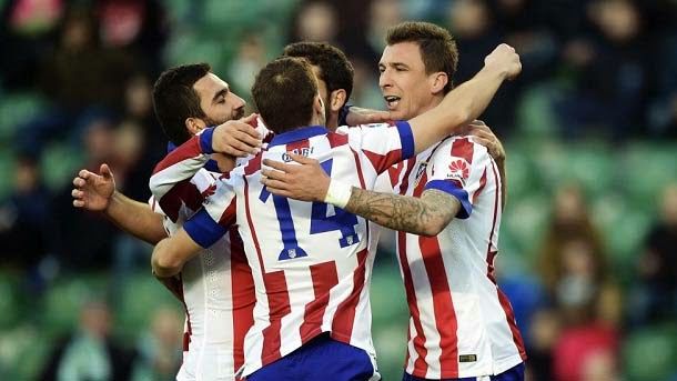 Giménez and mandzukic have been the goleadores of the party