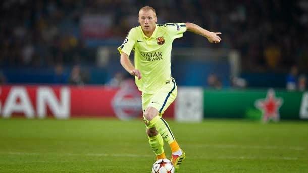 Mathieu, happy to having finished in the fc barcelona