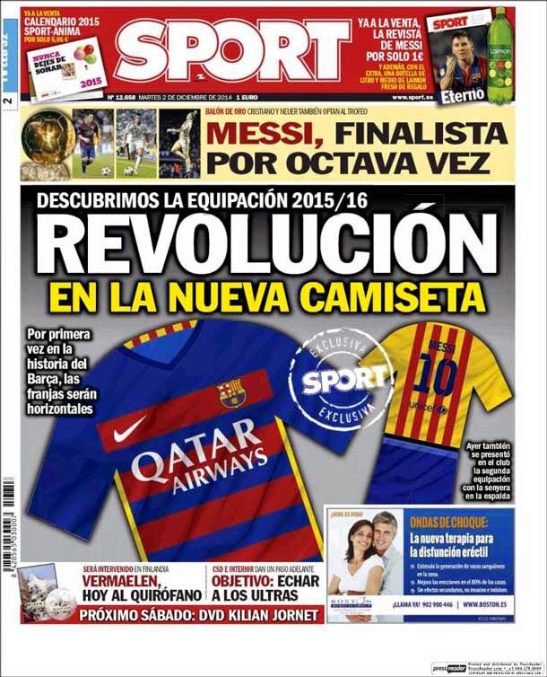 Revolution in the new T-shirt of the barça