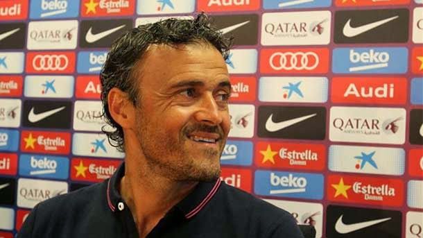 The technician of the fc barcelona is conscious of the importance of the victory