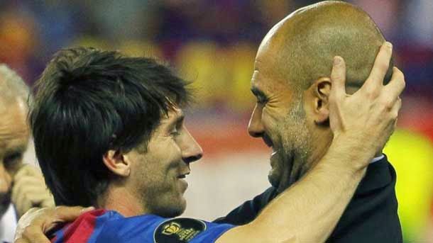 Guardiola Always has recognised that messi is the best of the world