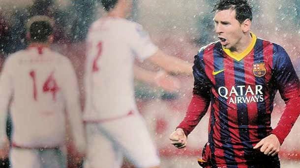 The Argentinian star of the fc barcelona wants to reencontrarse with the goal