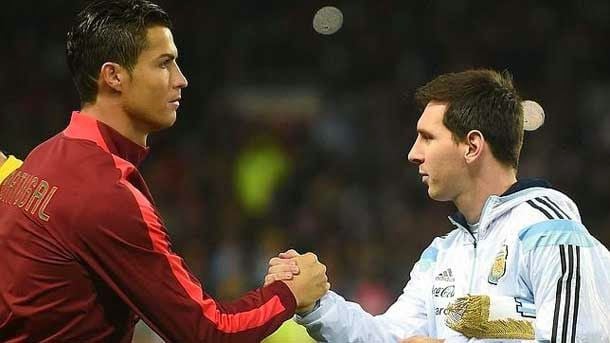 The two better players of the world greeted  in two occasions