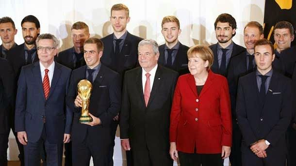La selección alemana se proclamó campeona del mundo en el mundial de brasil 2014