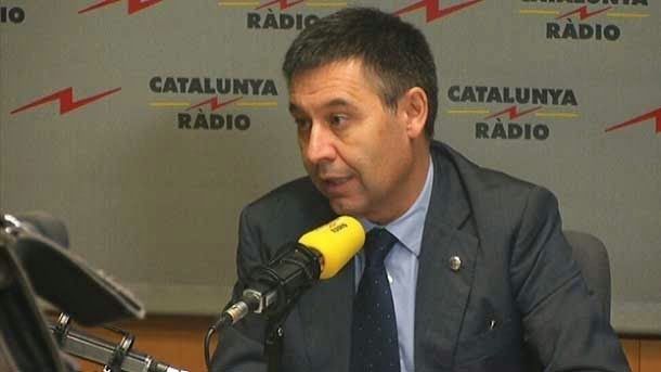 Interview to the president of the fc barcelona in catalunya ràdio