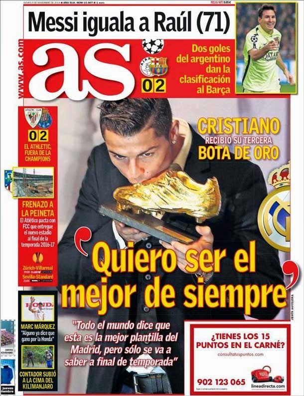 Cristiano ronaldo: "I want to be the best of always"