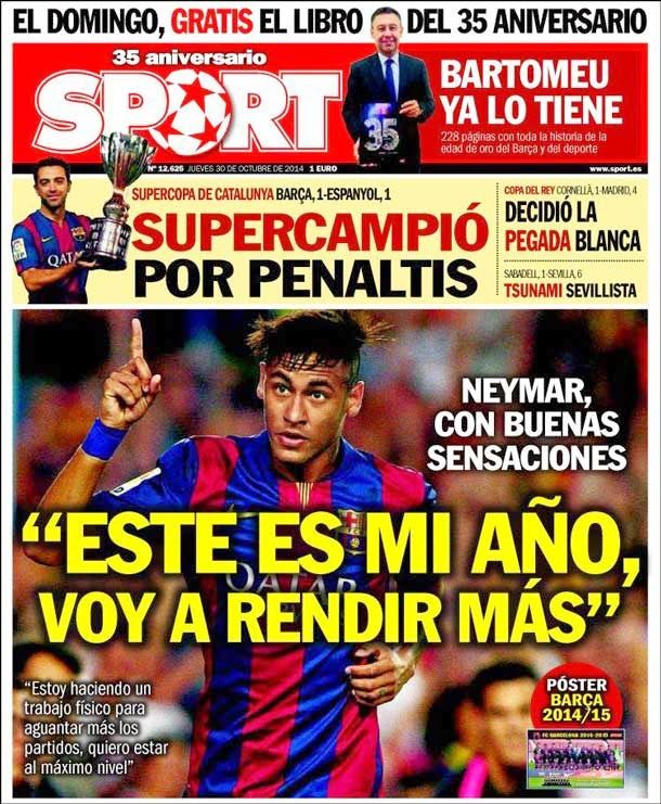 Neymar: "este es mi año"