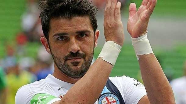 David villa goes back to mark with the melbourne before travelling to new york