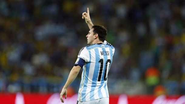 The Argentinian star feels  to taste to the orders of the "tata"
