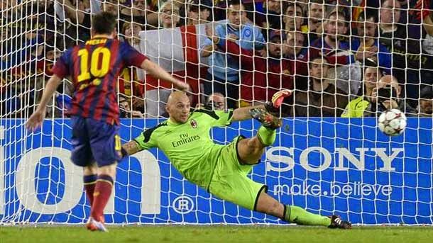 El astro argentino del fc barcelona ha lanzado 66 penaltis