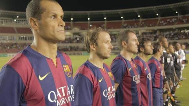 The barça has explained in his rows with legends like rivaldo or kluivert