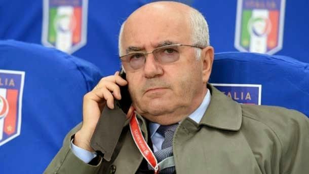 The uefa has sanctioned to the president of the figc during six months