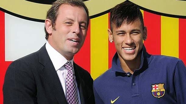 To rosell have asked after him the "private aeroplane of the comitiva neymar"
