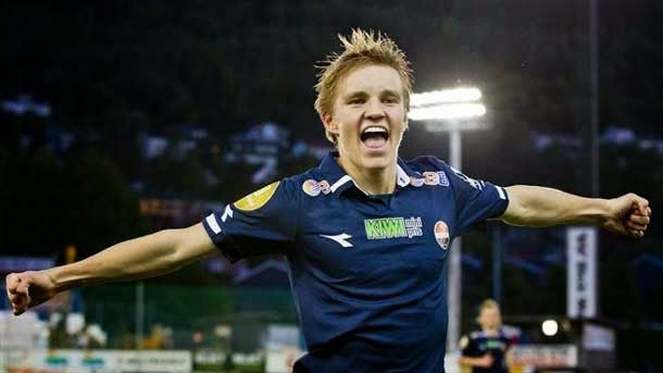 The footballer is considered like the boy prodigio of the Norwegian football