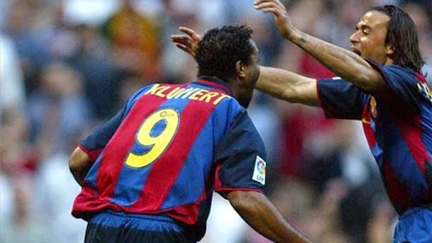 Kluivert Would come with the enclosed eyes if luis enrique called him to appoint him assistant