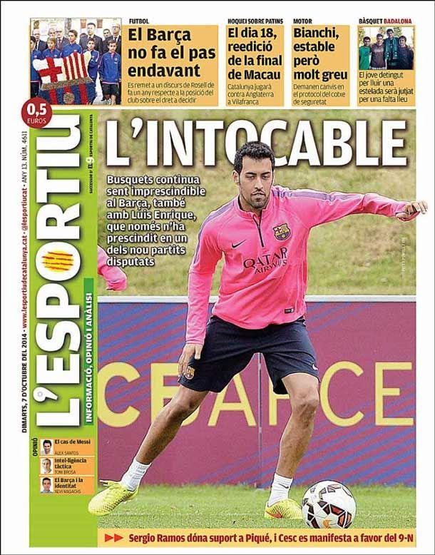 The intocable (sergio busquets)