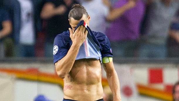 The psg has confirmed that zlatan ibrahimovic loses  the duel against the barcelona