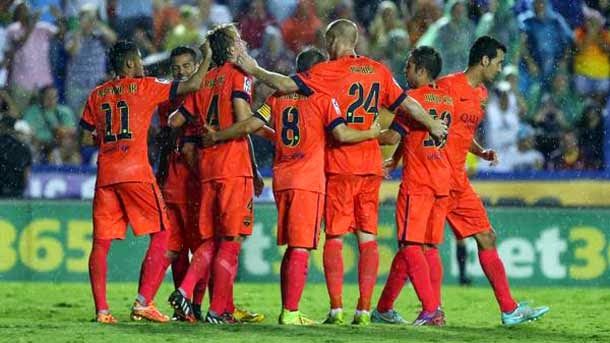 The fc barcelona will try to recover the good feelings in the game