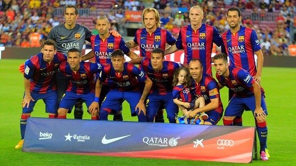 Alignments confirmed for the party fc barcelona ath