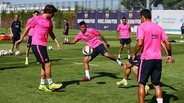 Neymar Recovers  of the injury and aims to villarreal