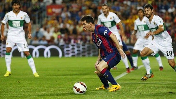 Video summary of the party barcelona 3 elche 0