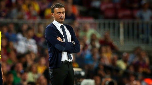 Luis enrique: "the expulsion has complicated us the party"