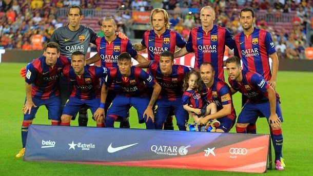 Alignments confirmed for the party fc barcelona elche