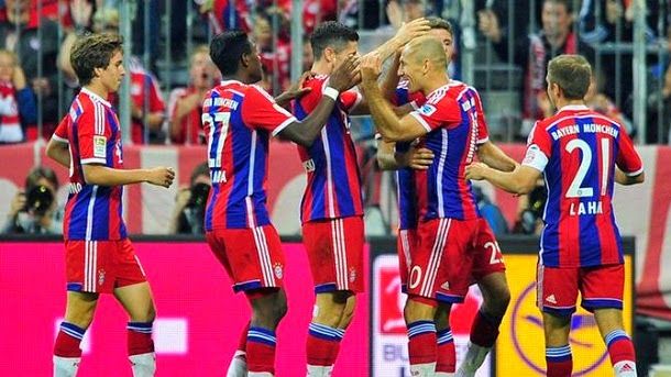 The bayern wins to the wolfsburgo with suffering (2 1)