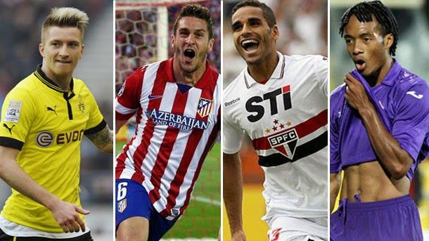 The 4 players that could fichar the barça before 31 August