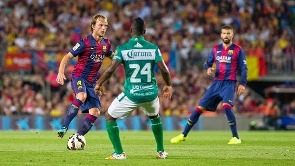 Rakitic Shined in his première in the camp nou