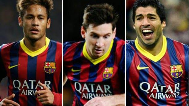 Luis suárez will be able to play the gamper at the side of messi and neymar