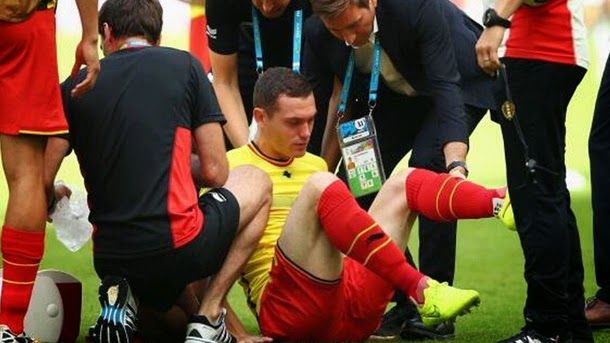 Vermaelen Will not be able to play until the next 15 September