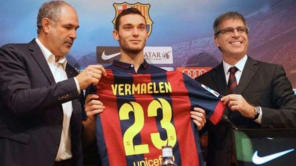 The barça reveals the figures of the signing of thomas vermaelen