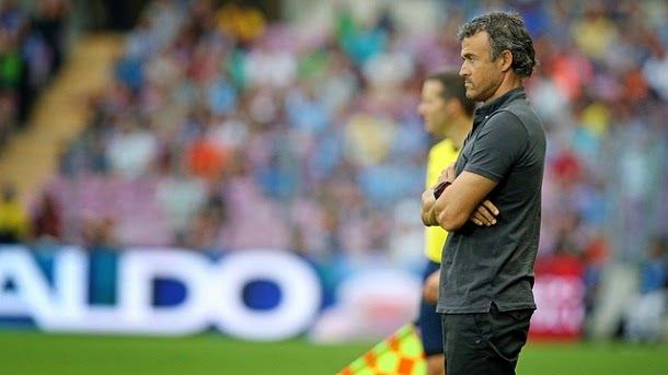 Luis enrique: "only I can stand out positive things"