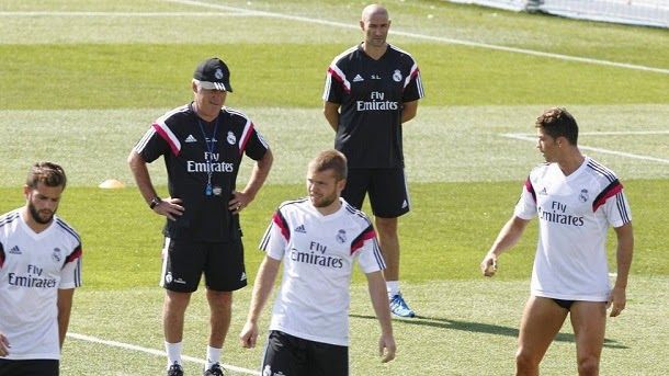 Ancelotti Already prepares the supercopa of europa with all the staff
