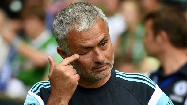 I anger of mourinho when losing 3 0 against the werder bremen