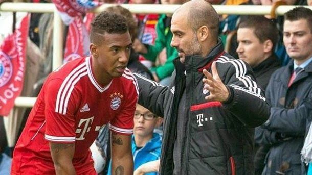 Guardiola: "boateng Will not move  of the bayern, to the one hundred by one hundred"