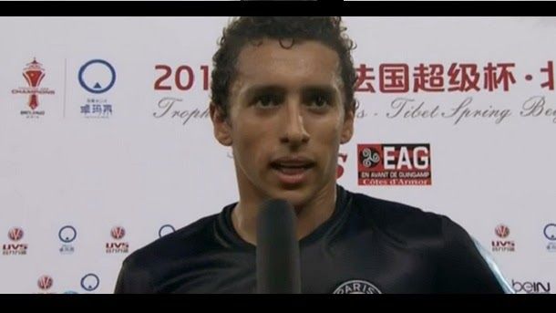 Marquinhos Contested the 90 minutes of the supercopa French