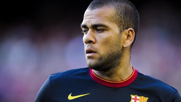 The barça communicates to alves that look for team