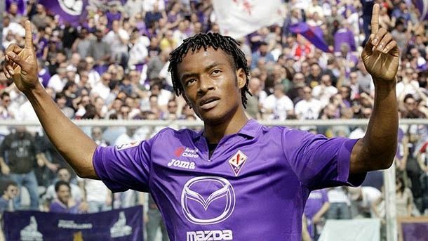 The fiorentina tax to juan guillermo squared in 50 millions