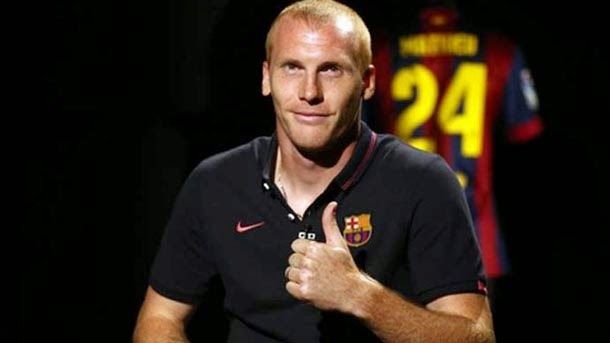 Mathieu: "I will show that the fc barcelona hit with me"