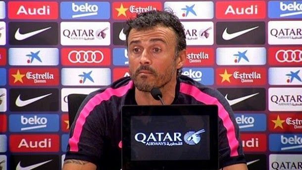 Luis enrique: "I do not think that it have to recover to I read