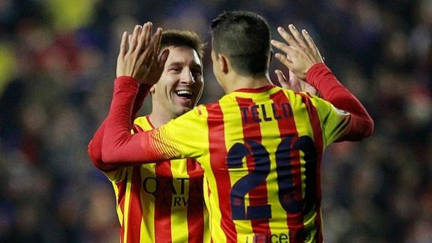 Tello: "I want to give the thanks to the barça and to my mates"
