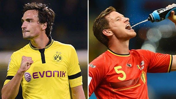 The fc barcelona active the operations of hummels and vertonghen