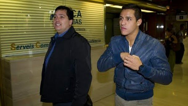 Alexis sánchez, happening medical review with the arsenal in londres
