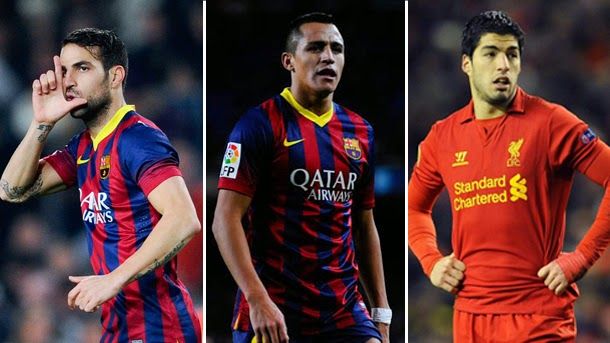 The traspasos of cesc and alexis will pay the signing of luis suárez