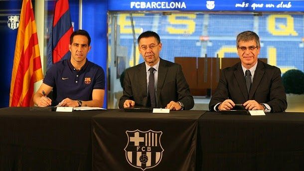 Claudio bravo signs by 4 seasons and lucirá the dorsal "13"