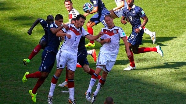 Alemania, primera semifinalista del mundial tras ganar a francia (1 0)