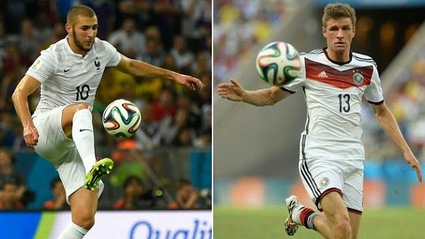 Germany and francia open the quarter-finals of the world-wide
